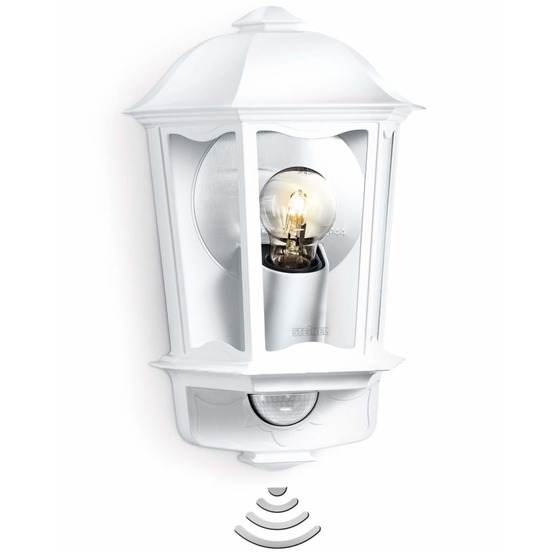 Lampe à capteur d'extérieur l 190 blanc
