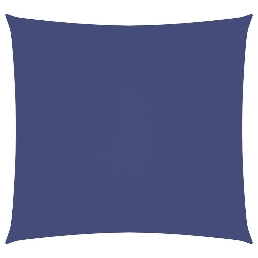 Voile de parasol tissu oxford carré 7x7 m bleu
