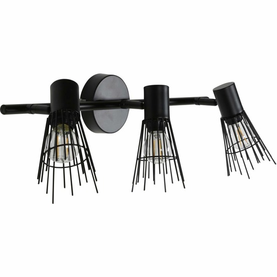 Plafonnier en acier abat-jour filaire pico 3 abat-jour