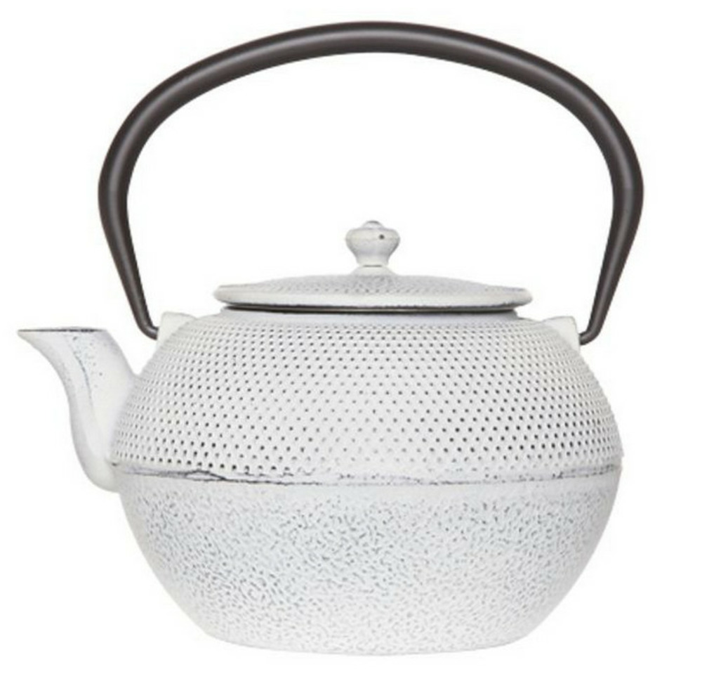 Théière en fonte émaillé 1. 2l blanc - 0916264