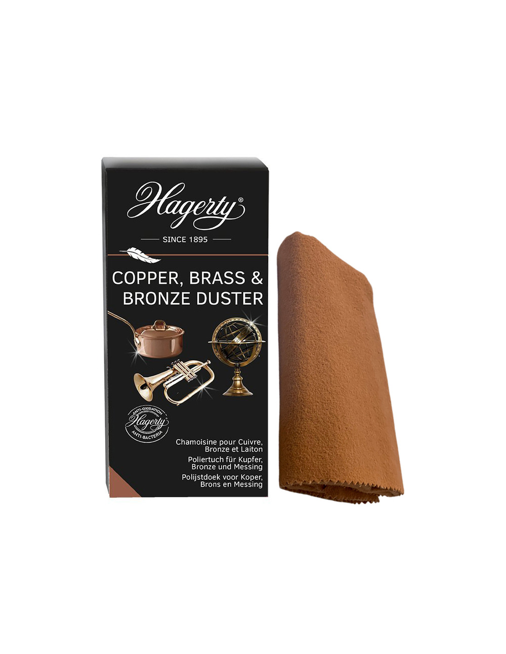 Chamoisine cuivre bronze laiton 55x36cm