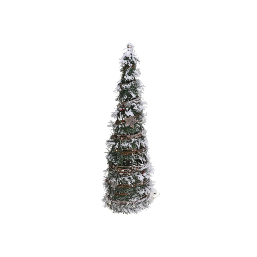 Sapin de noël edm à led - 60 cm - 71599