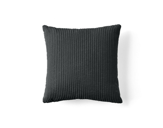 Selma - coussin - en velours côtelé - 50x50 cm