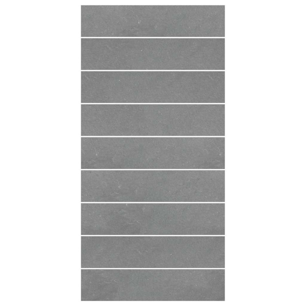 Bâche de piscine gris clair 999x500 cm géotextile polyester