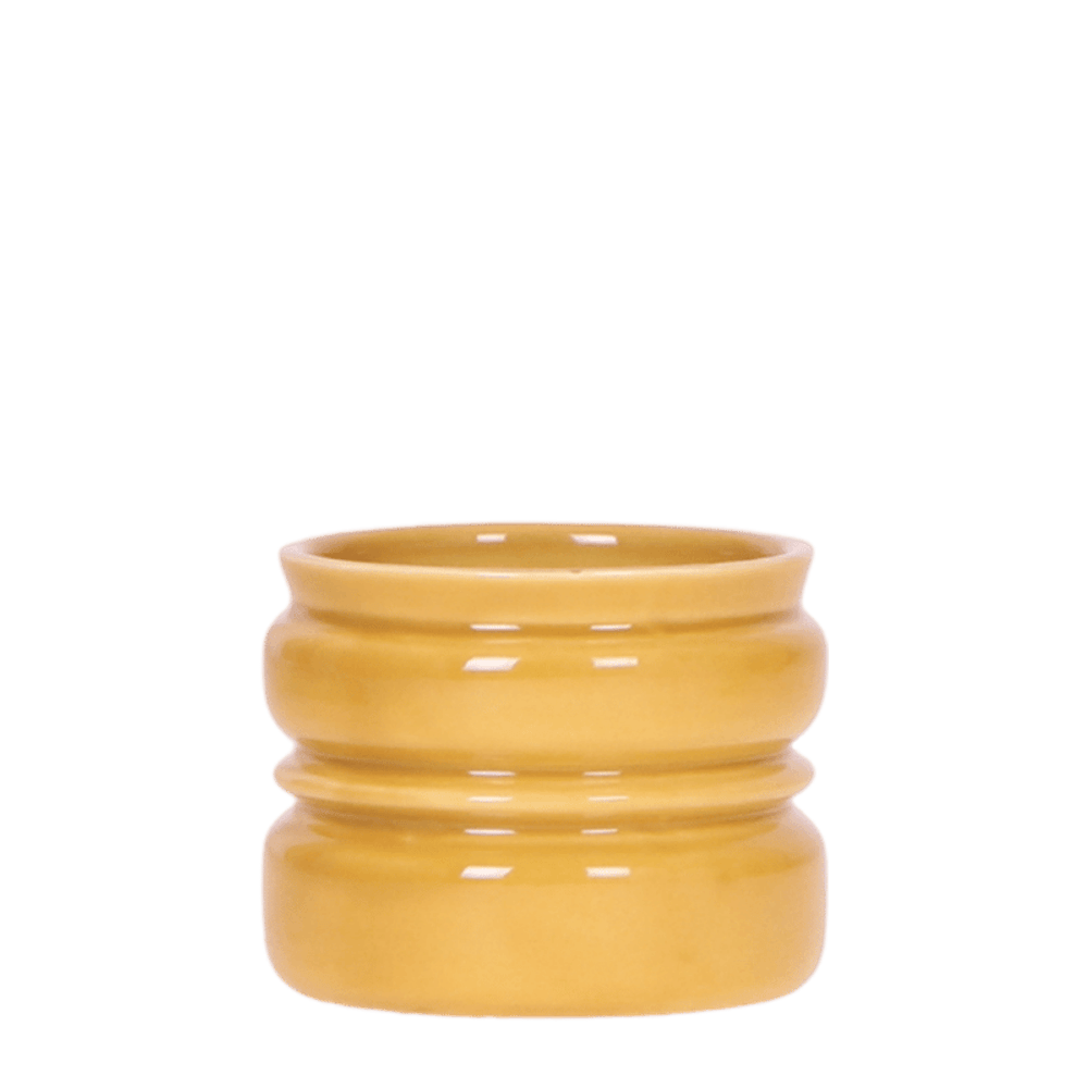 Cache-pot noma jaune - ø6 cm