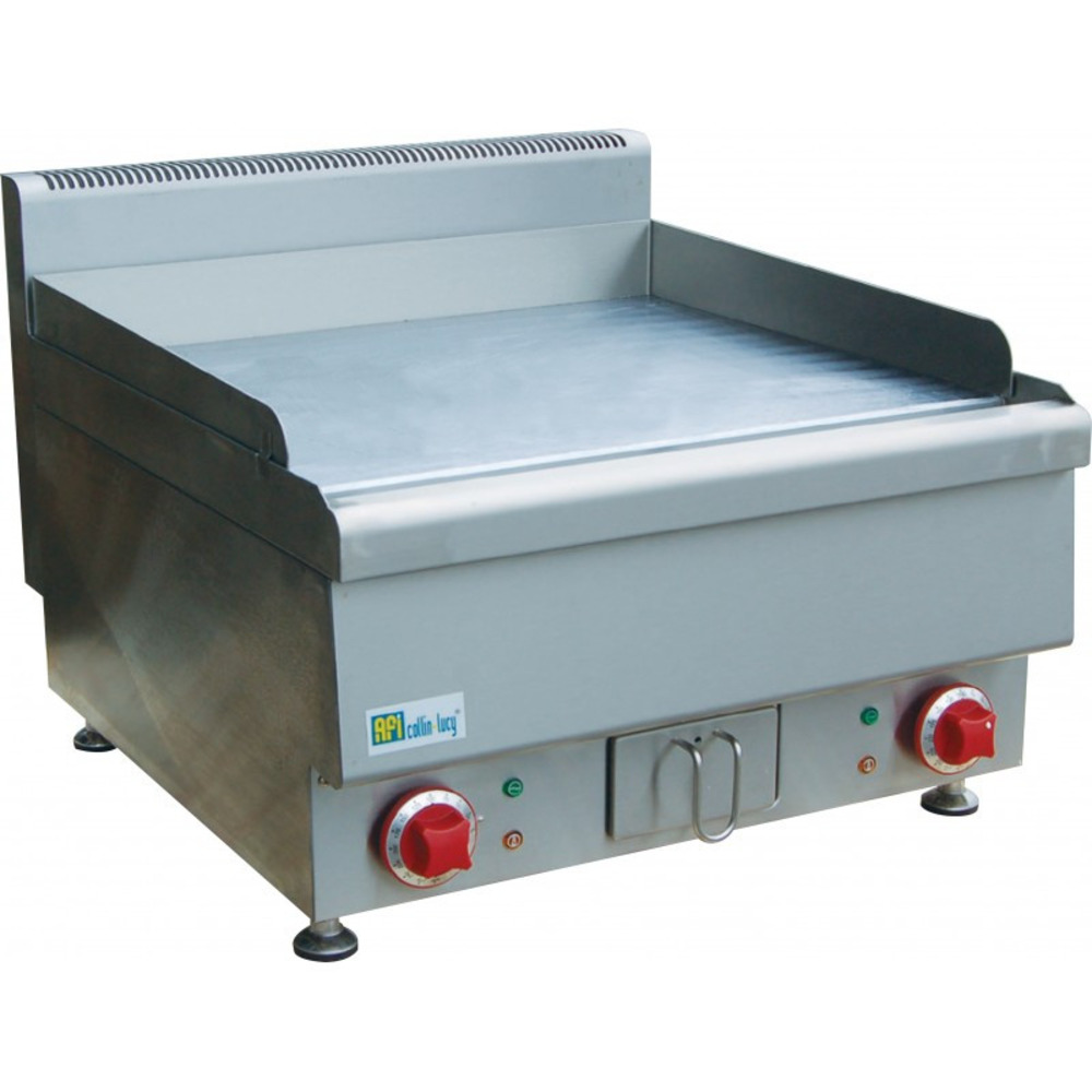 Plancha electrique série top 650 - 2 zones de chauffe - afi collin lucy