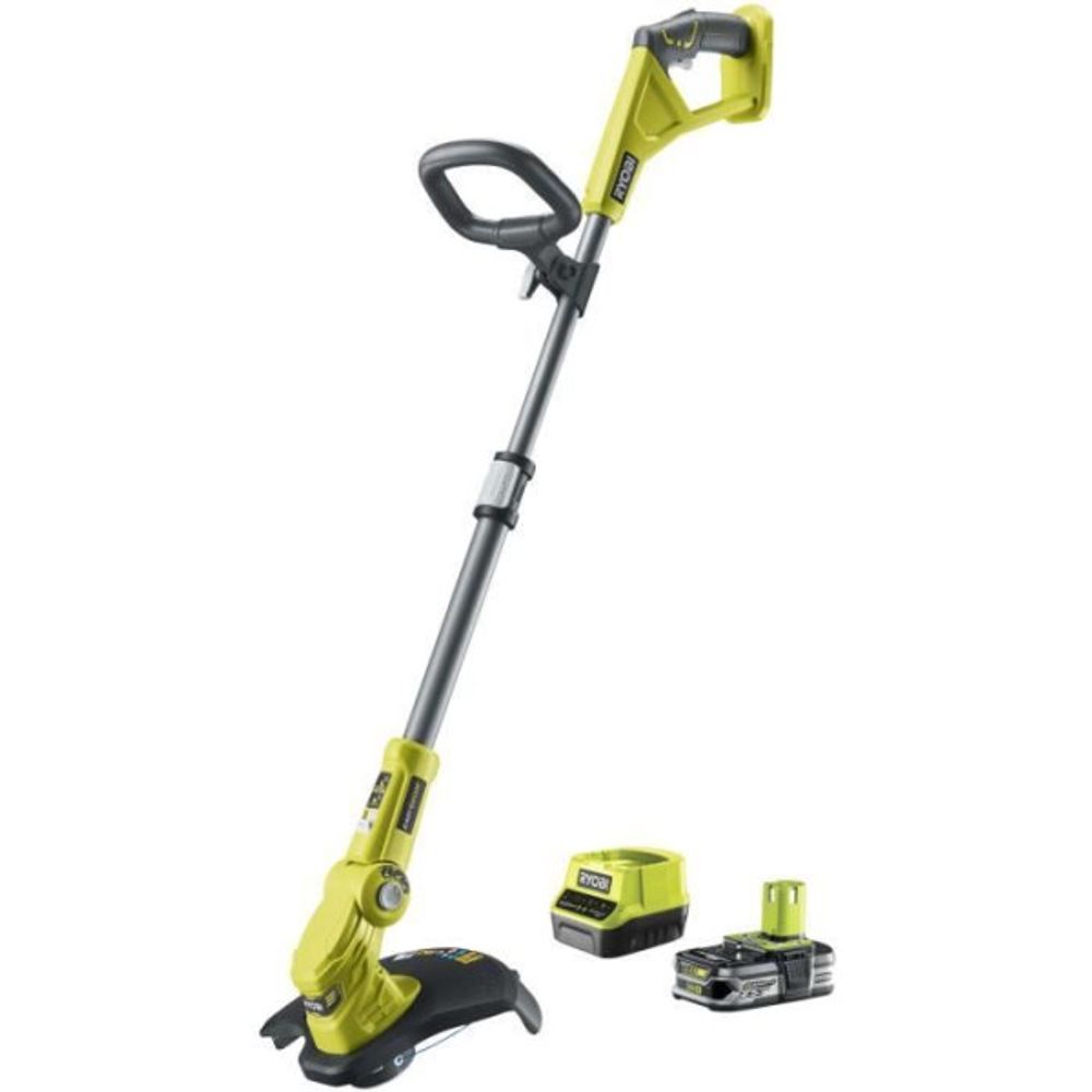 - coupe-bordures 18v one+ - ø coupe 25-30 cm - tube télescopique - 1 batterie 2,5 ah & chargeur + rac155 offert - rlt183