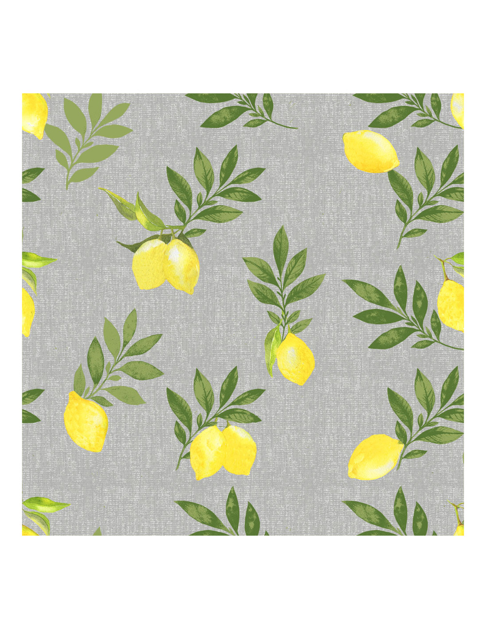 Toile cirée déco access deco limoncello rl de 140cmx20m - access deco