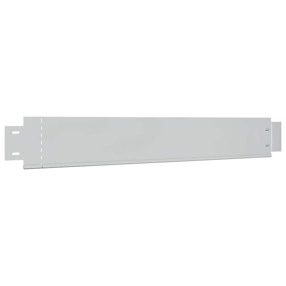 Clôture flexible de pelouse 5 pcs acier galvanisé 100x14 cm