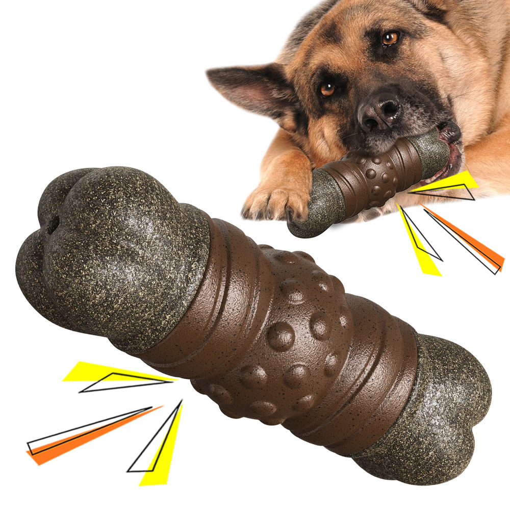 Jouets à mâcher pour chien indestructibles, résistants