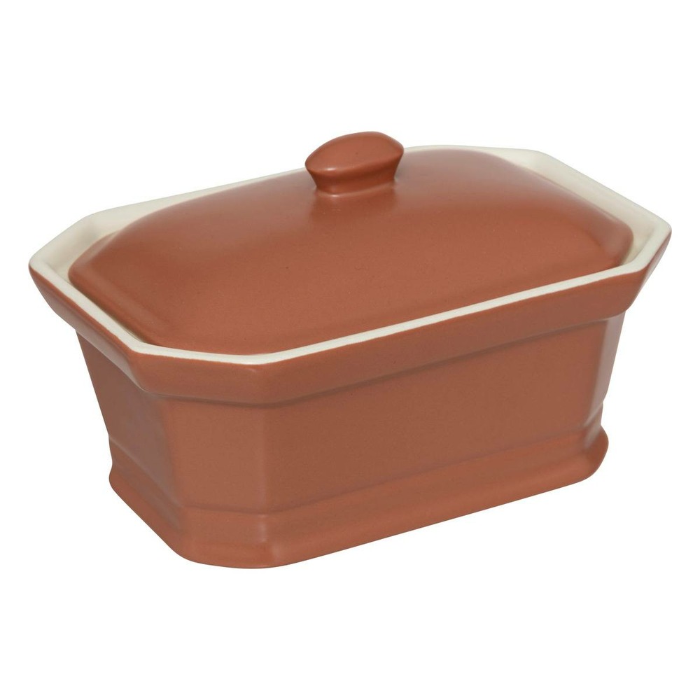 5five - terrine à foie gras en céramique blanc