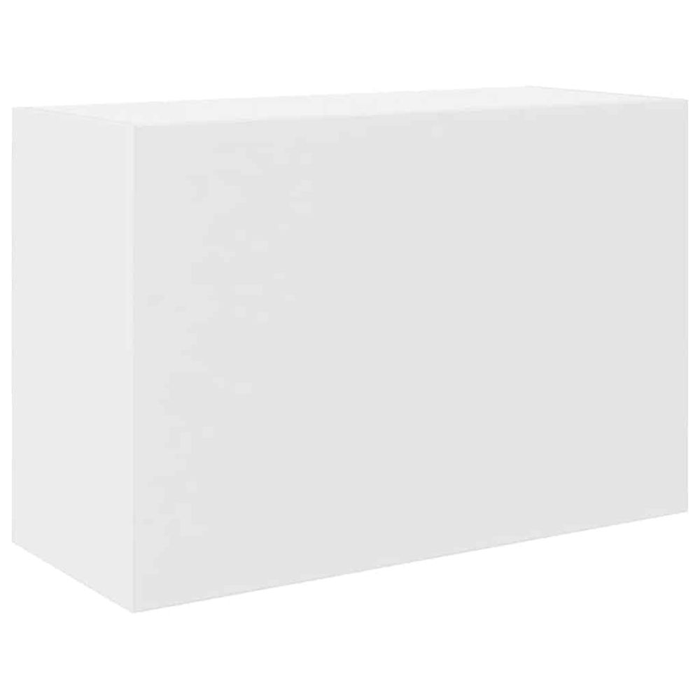 Armoire murale de bain blanc 60x25x40 cm bois d'ingénierie