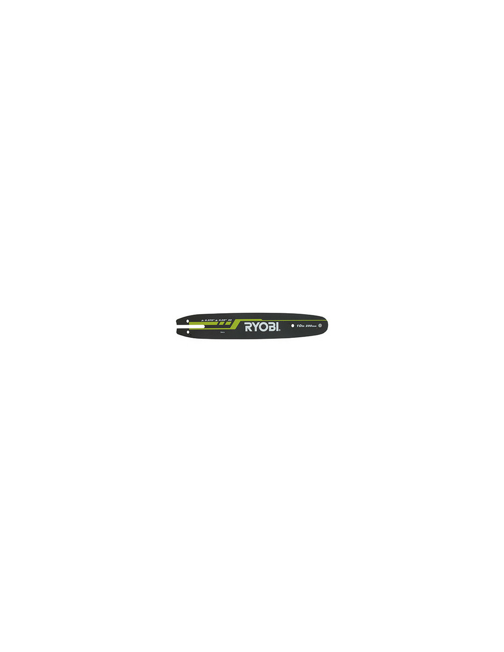 Guide origine ryobi coupe 25 cm - 3/8lp 043'' (1,1 mm) 40e pour modèles rpp750s, rpp755e, rp750450 o