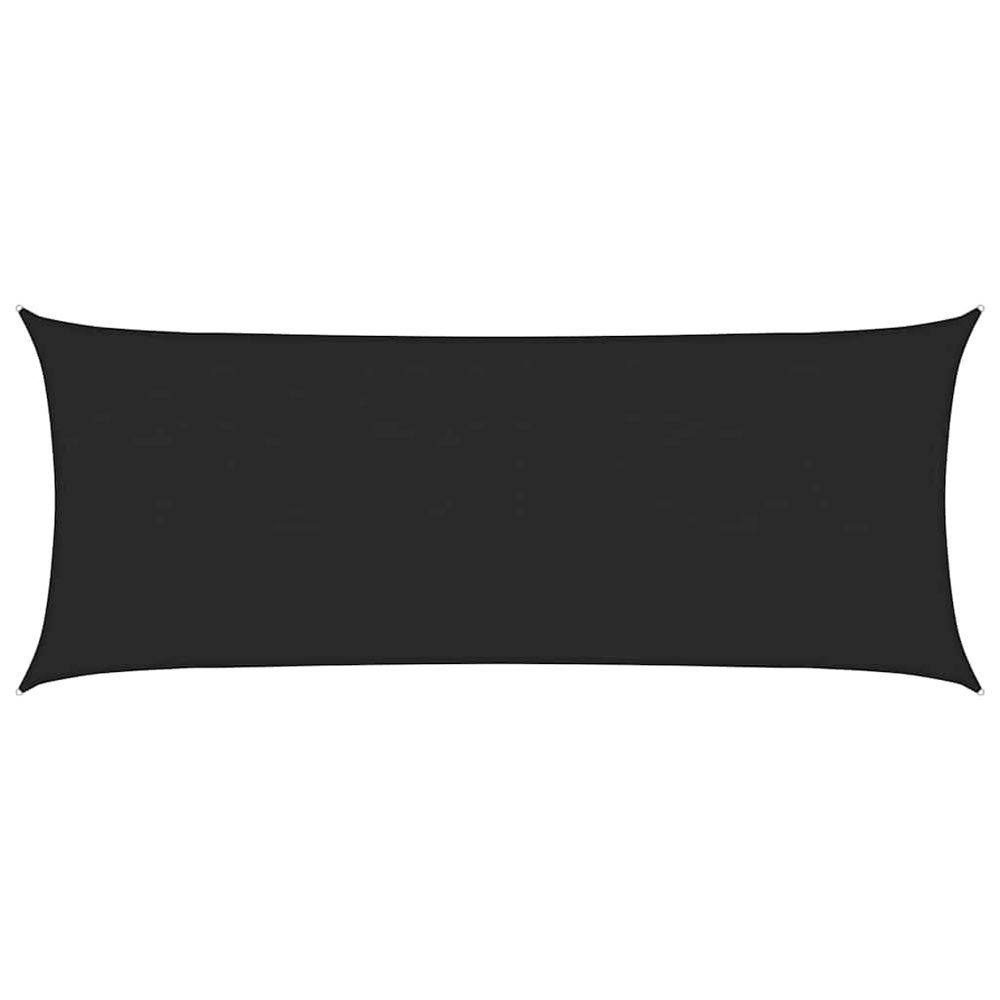 Voile d'ombrage 160 g/m² noir 2x4,5 m pehd