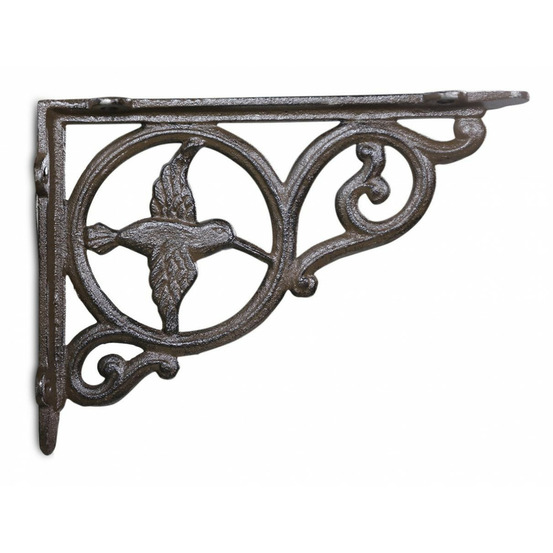 Crédence oiseau fonte fonte marron - décoration d'autrefois