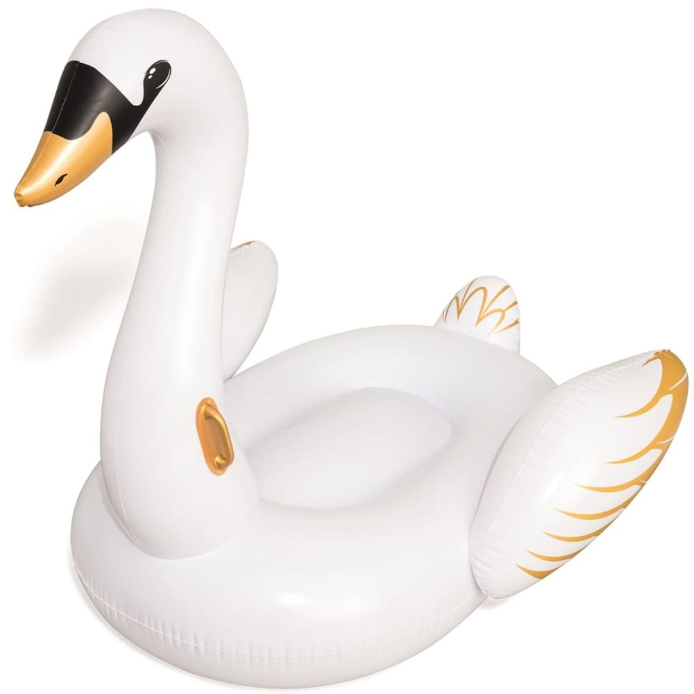 Flotteur de piscine cygne blanc