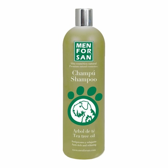Shampooing menforsan chien arbre à thé 1 l caramel