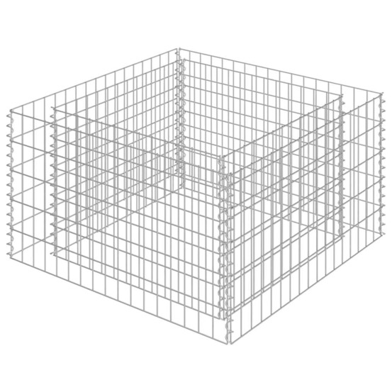 JARDINIERE GABION ACIER GA 2-(862483)