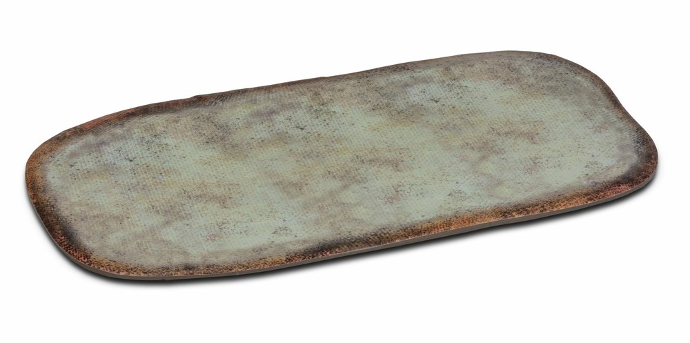 Plateau de présentation en mélaminé collection linen 54 x 27 cm - pujadas