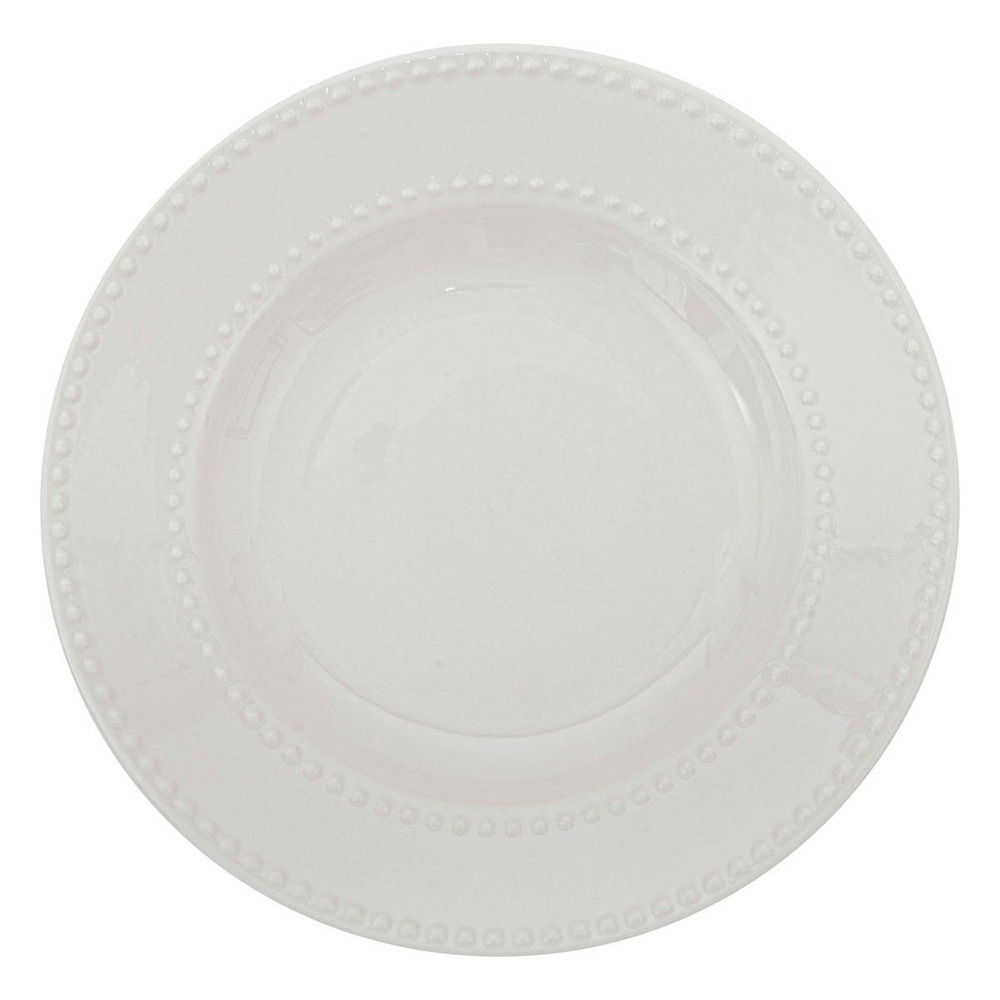 Assiette creuse perle d22cm