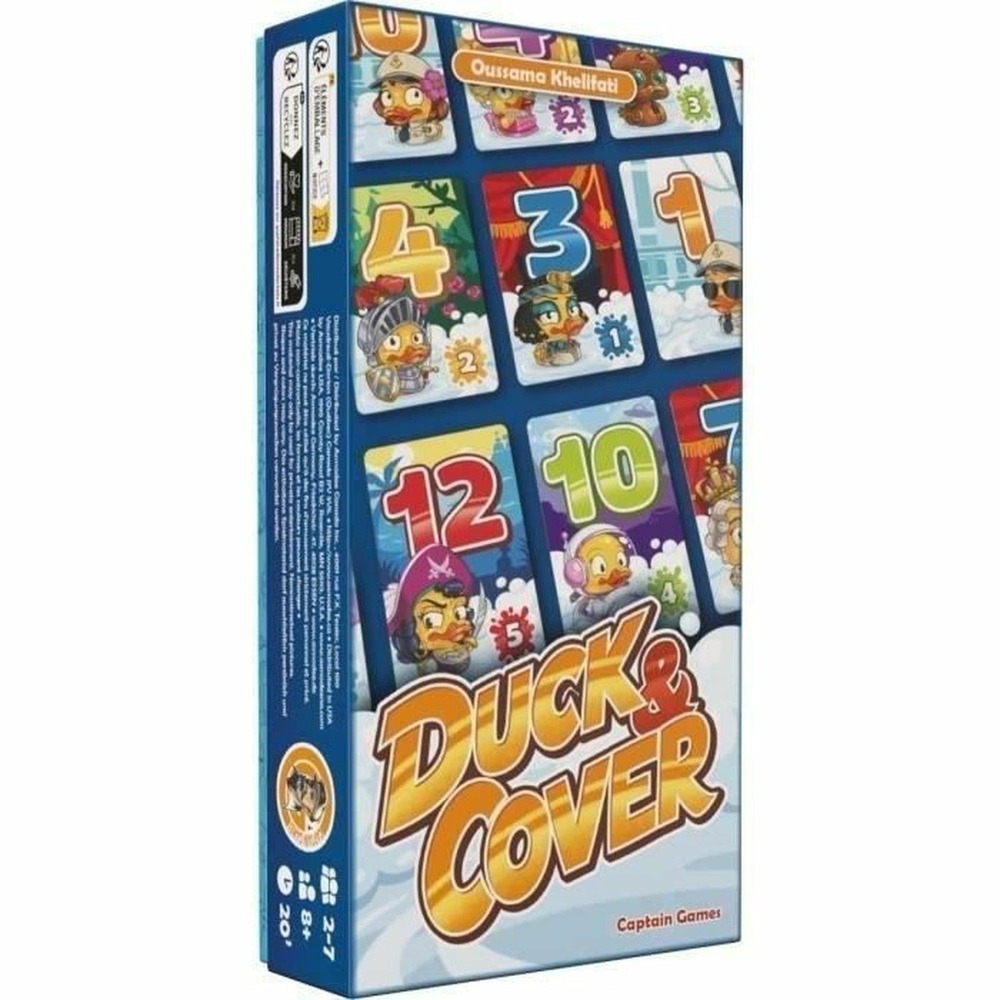 Jeu de cartes duck & cover - captain games
