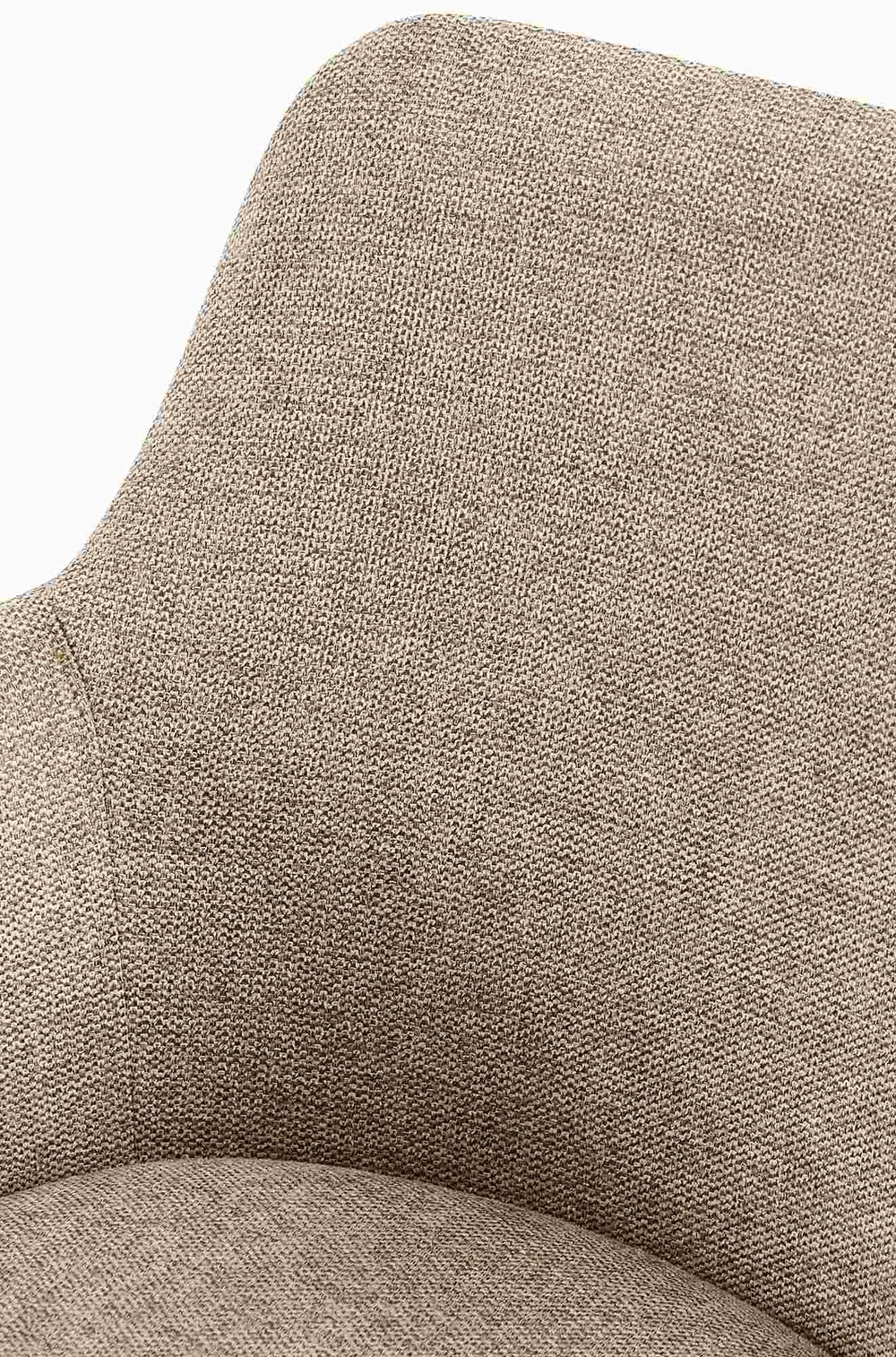 Chaise de salle à manger en tissu olema