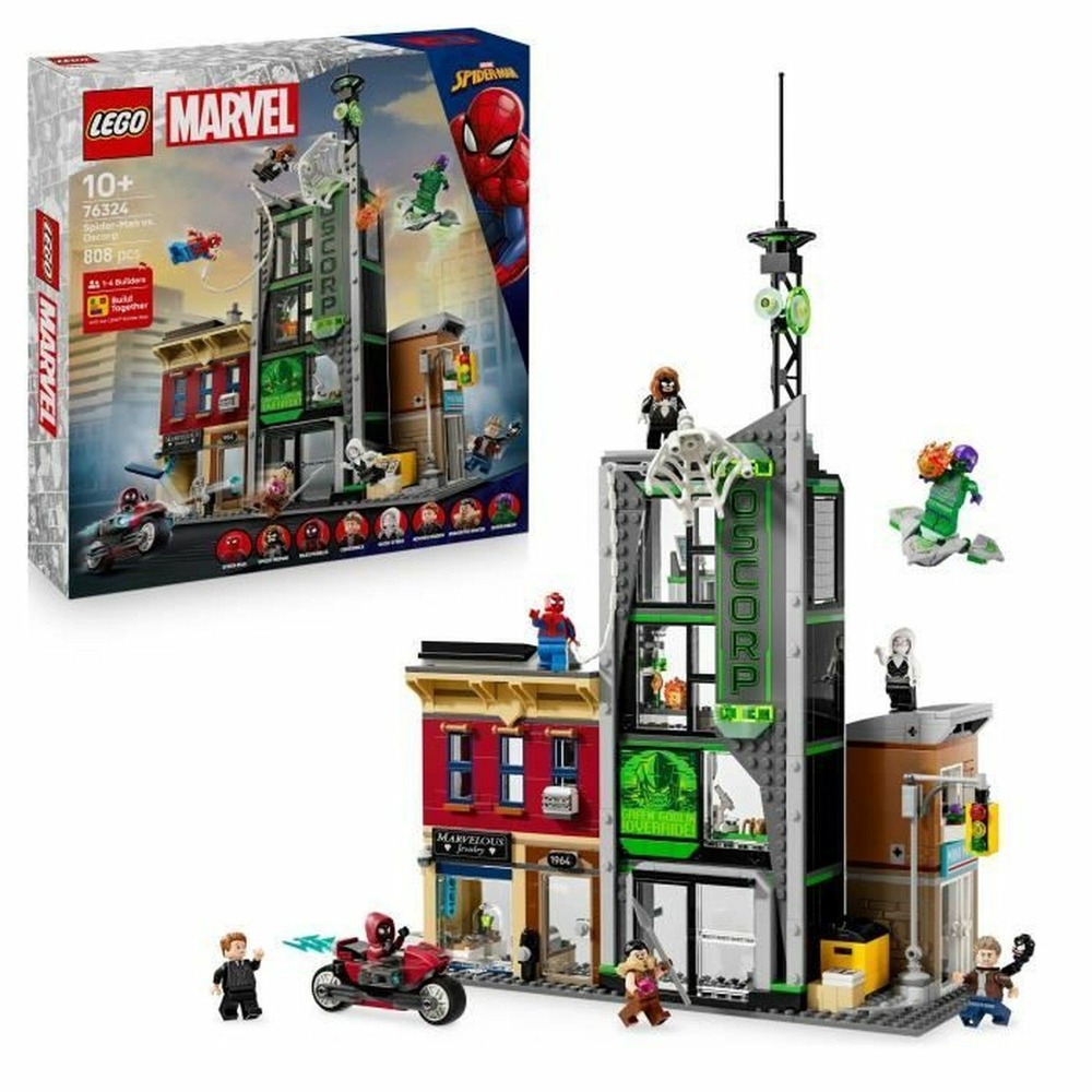 Lego spider-man contre oscorp
