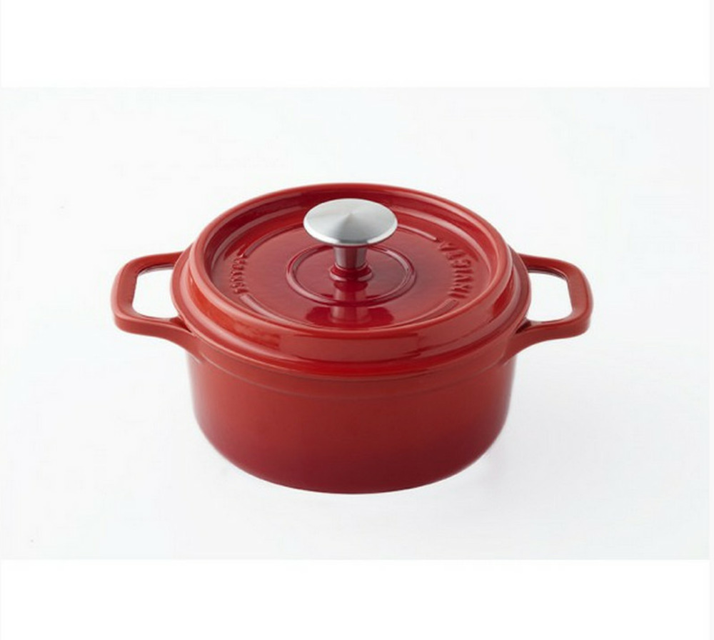 Cocotte ronde en fonte émaillée 22cm rubis - 402220