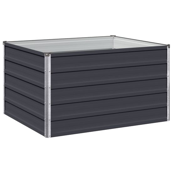 Jardin surélevé anthracite 100 x 80 x 55 cm