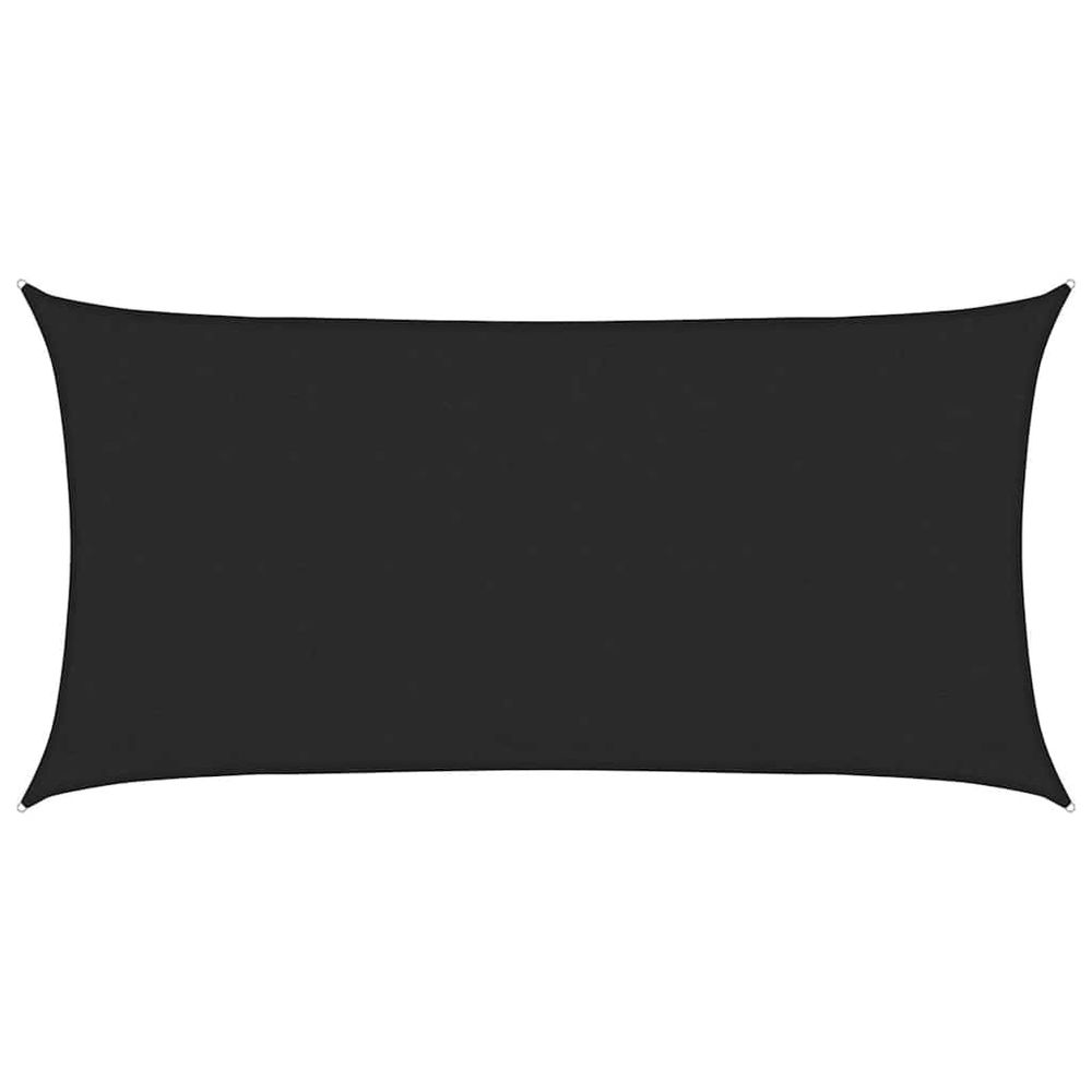 Voile d'ombrage 160 g/m² noir 3x6 m pehd