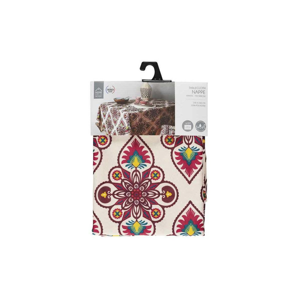 Nappe anti-tâche jaipur 140 x 240 cm