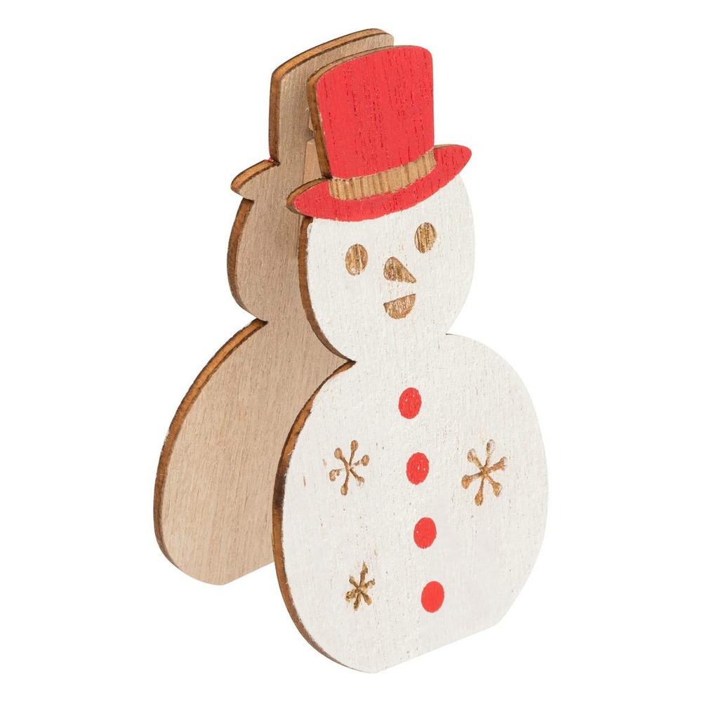 Cavalier de table personnage bois h.10cm assorti