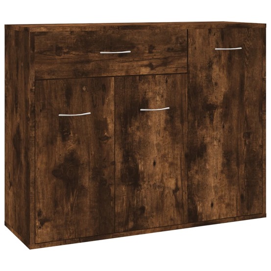 Buffet bahut commode armoire meuble de rangement organisateur cuisine salle de séjour salon 88 x 30 x 70 cm bois d'ingénierie