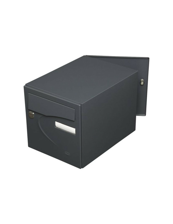 Boîte aux lettres preference 2 portes gris anthracite 7016 - renz