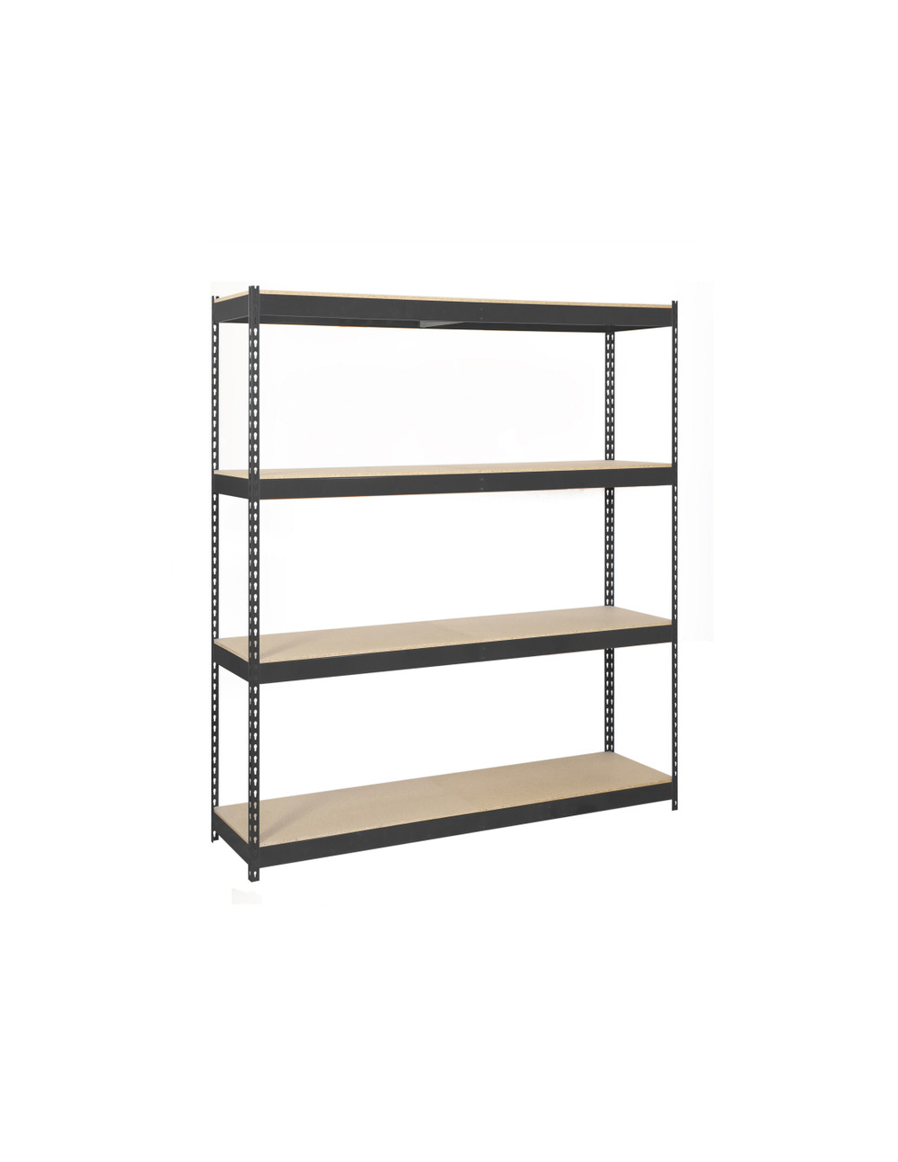 Etagère sans vis simonforte 1507-4 chipboard antracite/bois antracite/bois 2000x1500x750 - simonrack