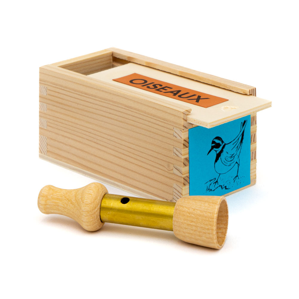 Appeau individuel petit gravelot (en coffret bois)