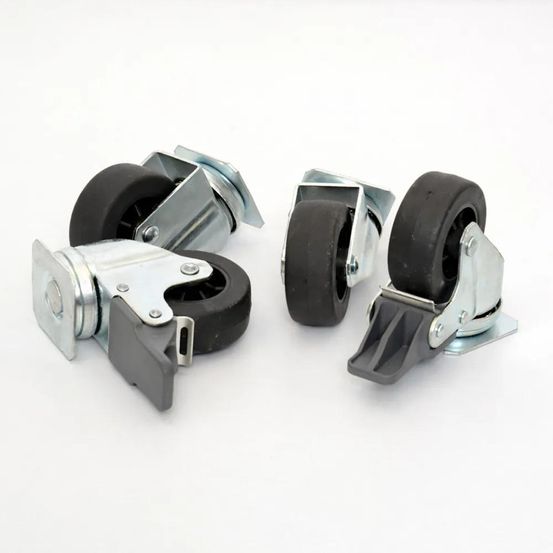 Set 4 roues pour cage transport iata - transport animaux par avion