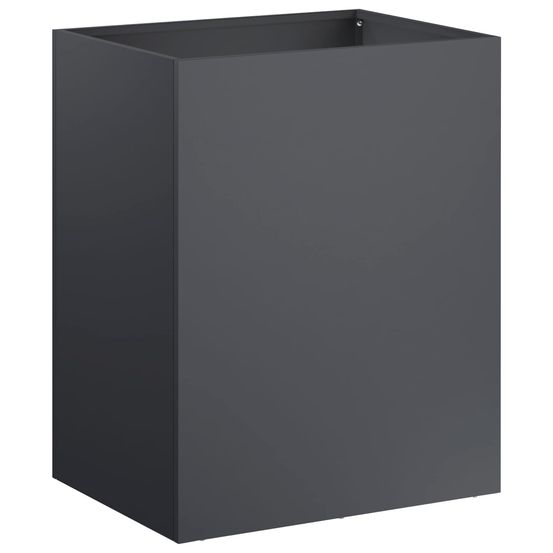 Cache-pot de jardin anthracite 40 x 30 x 40 cm