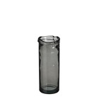 Mica decorations - vase en verre recyclé gris h28