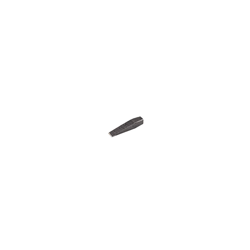 Coin fendeur en acier ck45. Longueur: 260 x 49mm - poids: 3000g.