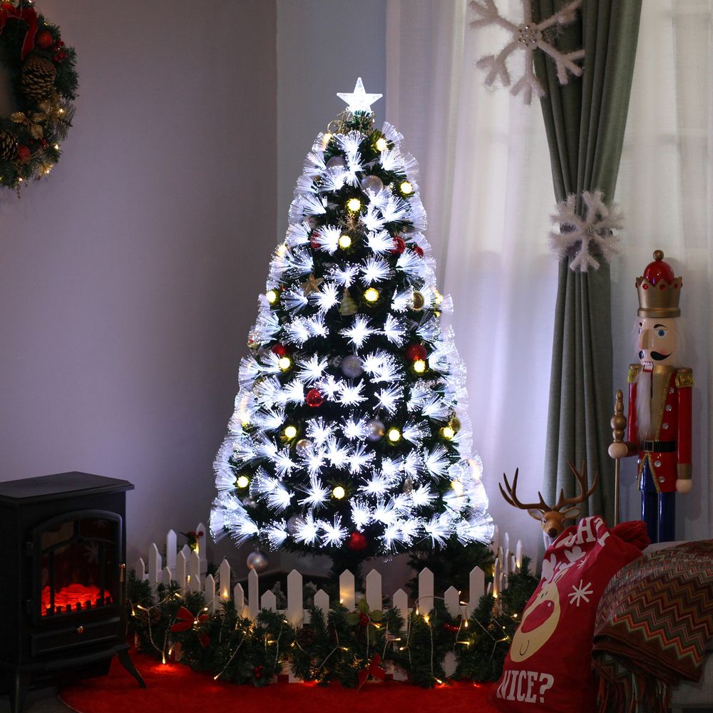 Sapin de noël artificiel en plastique vert 120 cm