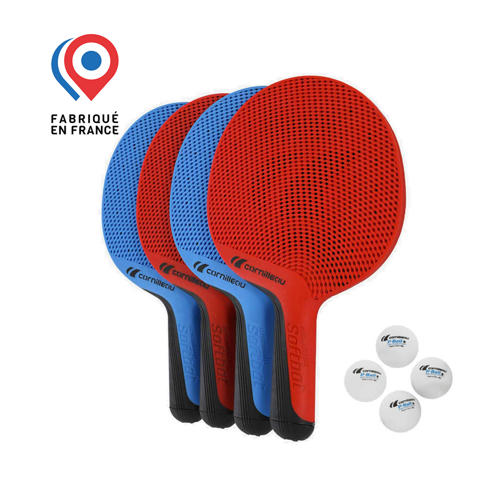 Softbat pack quattro (4 raquettes et 4 balles)