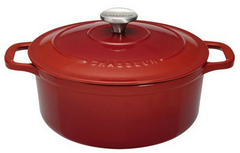 Cocotte ronde en fonte émaillée 26 cm rubis sublime - puc472658