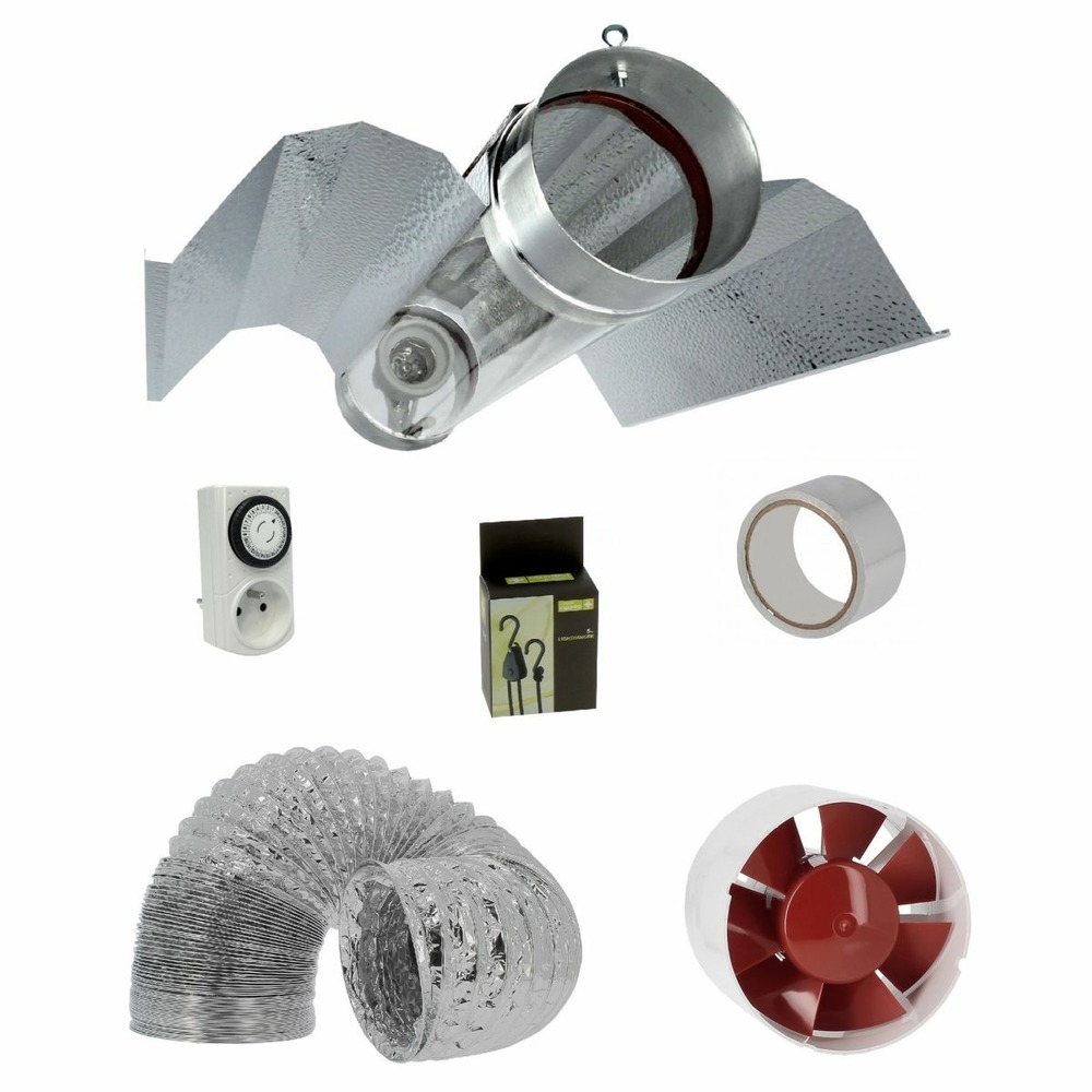 Kit bat cooltube 150mm + extracteur 305m3/h