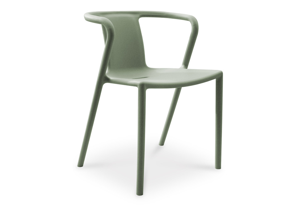 Fauteuil de jardin diego en polypropylène olive