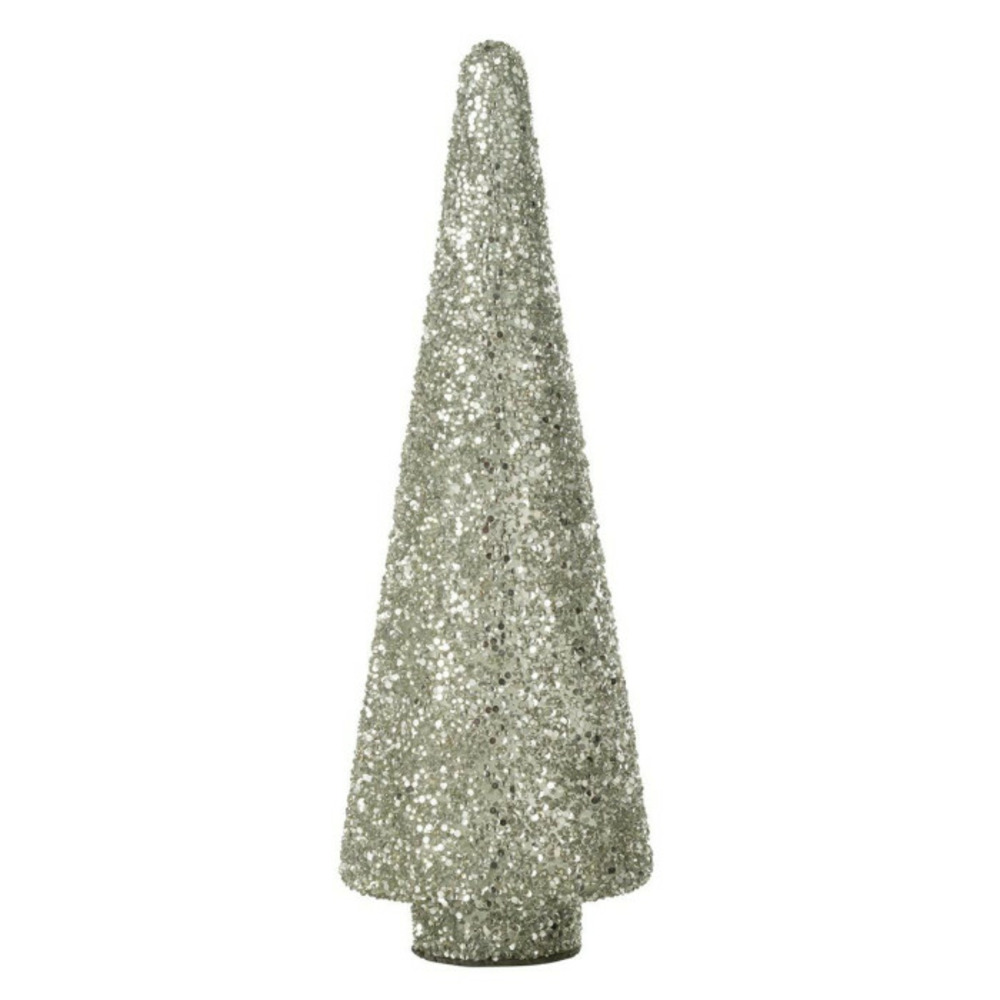 Sapin de noël déco à paillettes 