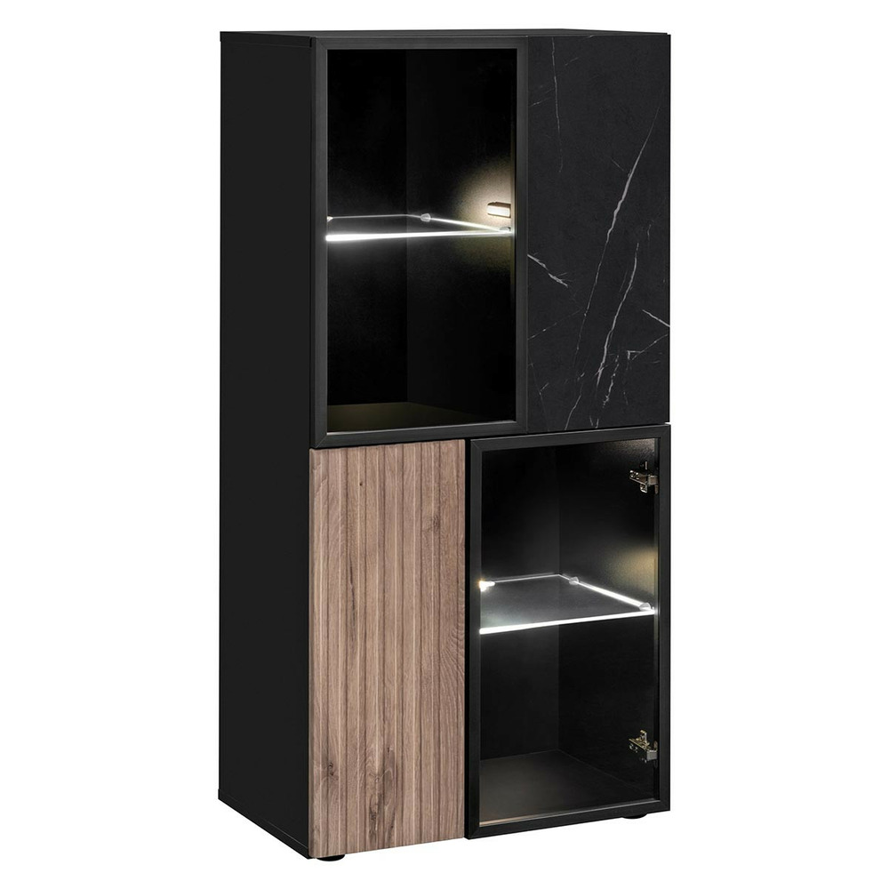 Vitrine 4 portes 