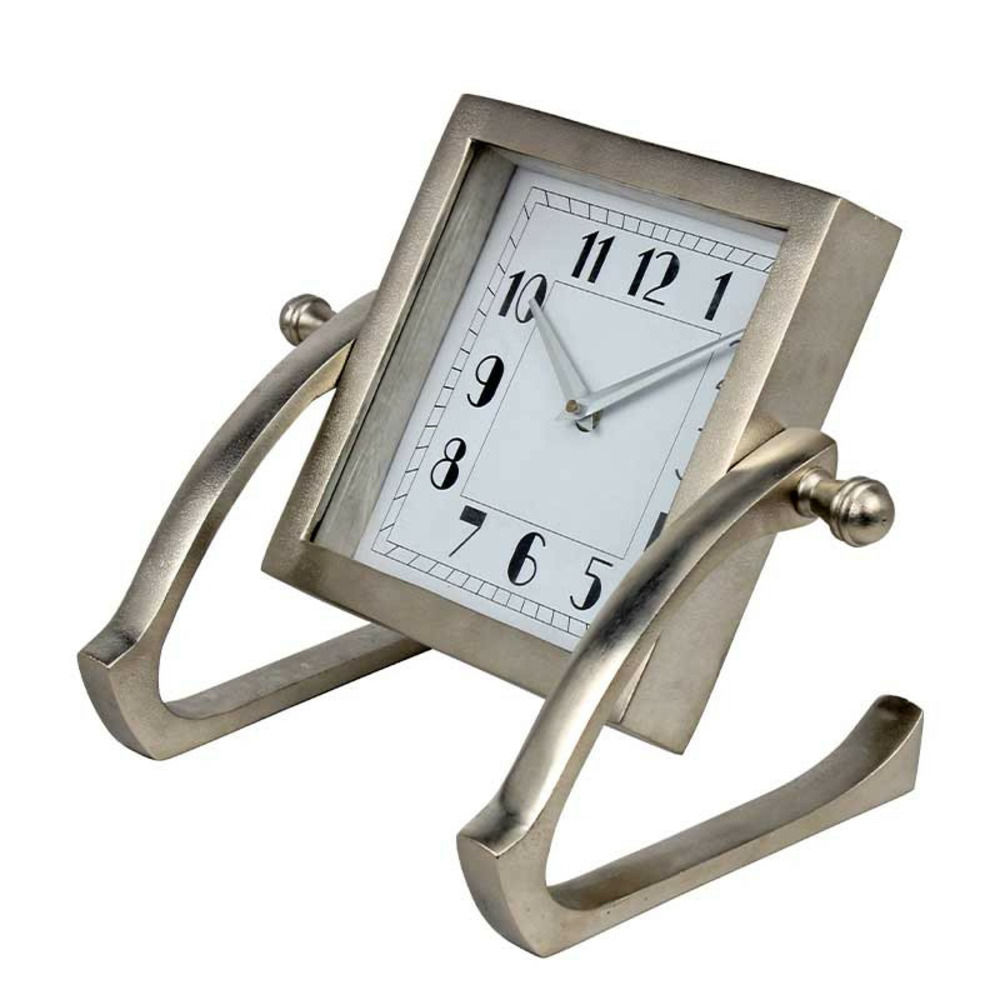 Horloge de table vintage doré 31x21x22cm