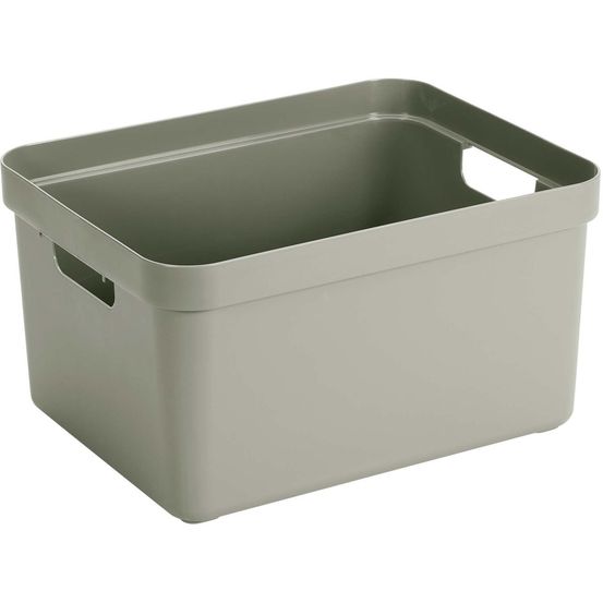 Boite de rangement sigma home box 32 l vert clair