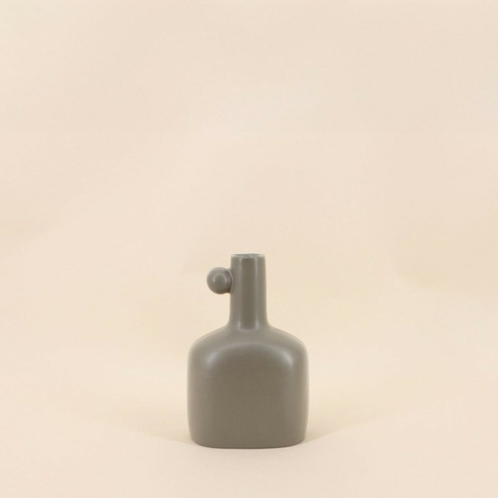 Vase en céramique avec perle 18cm